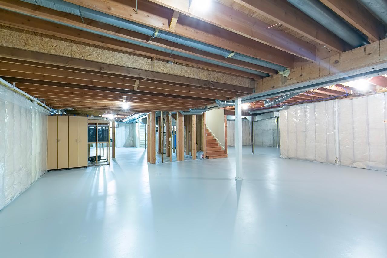 Unfinished basement