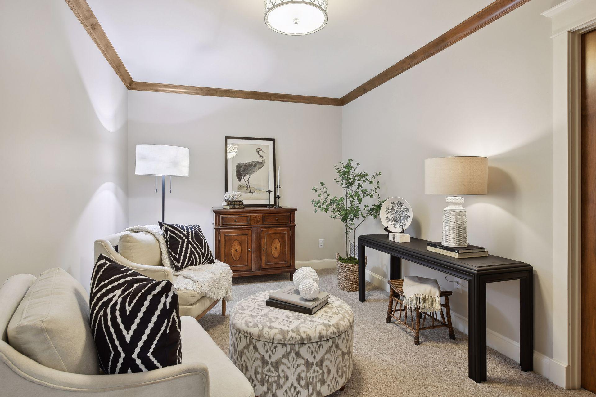 2nd story bonus/sitting area located off Junior suite