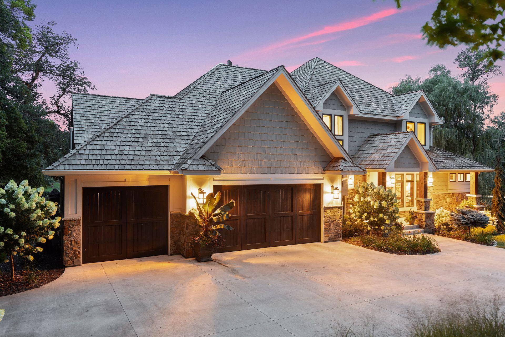 Garage is heated and insulated