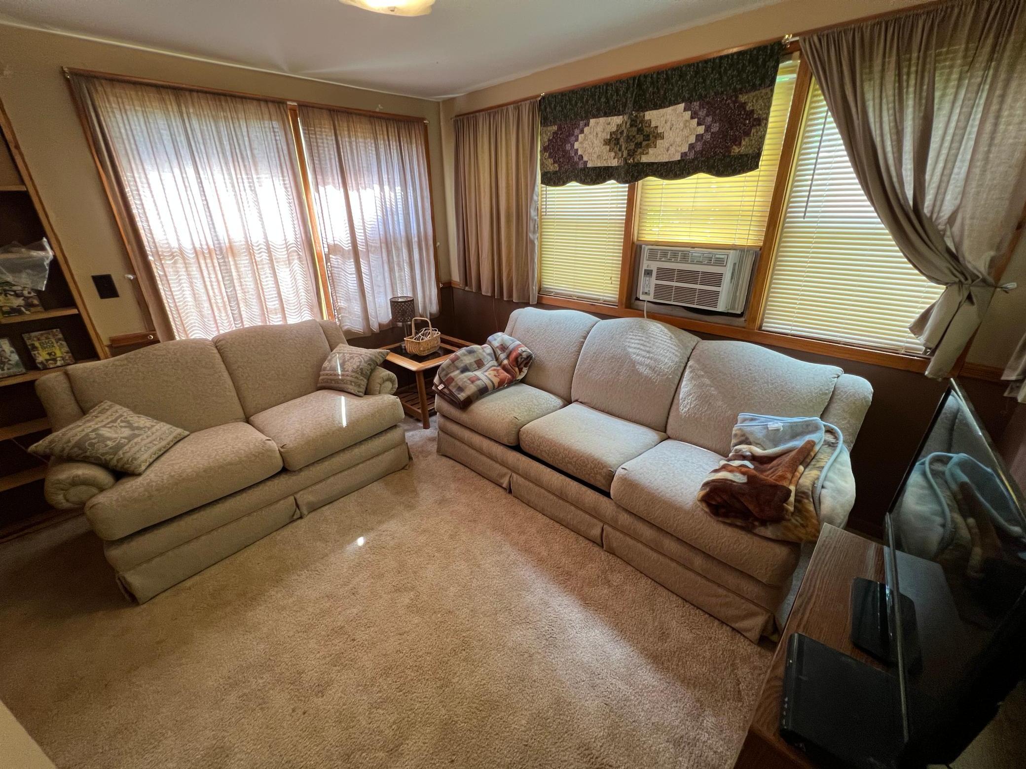 A shot of the family room.