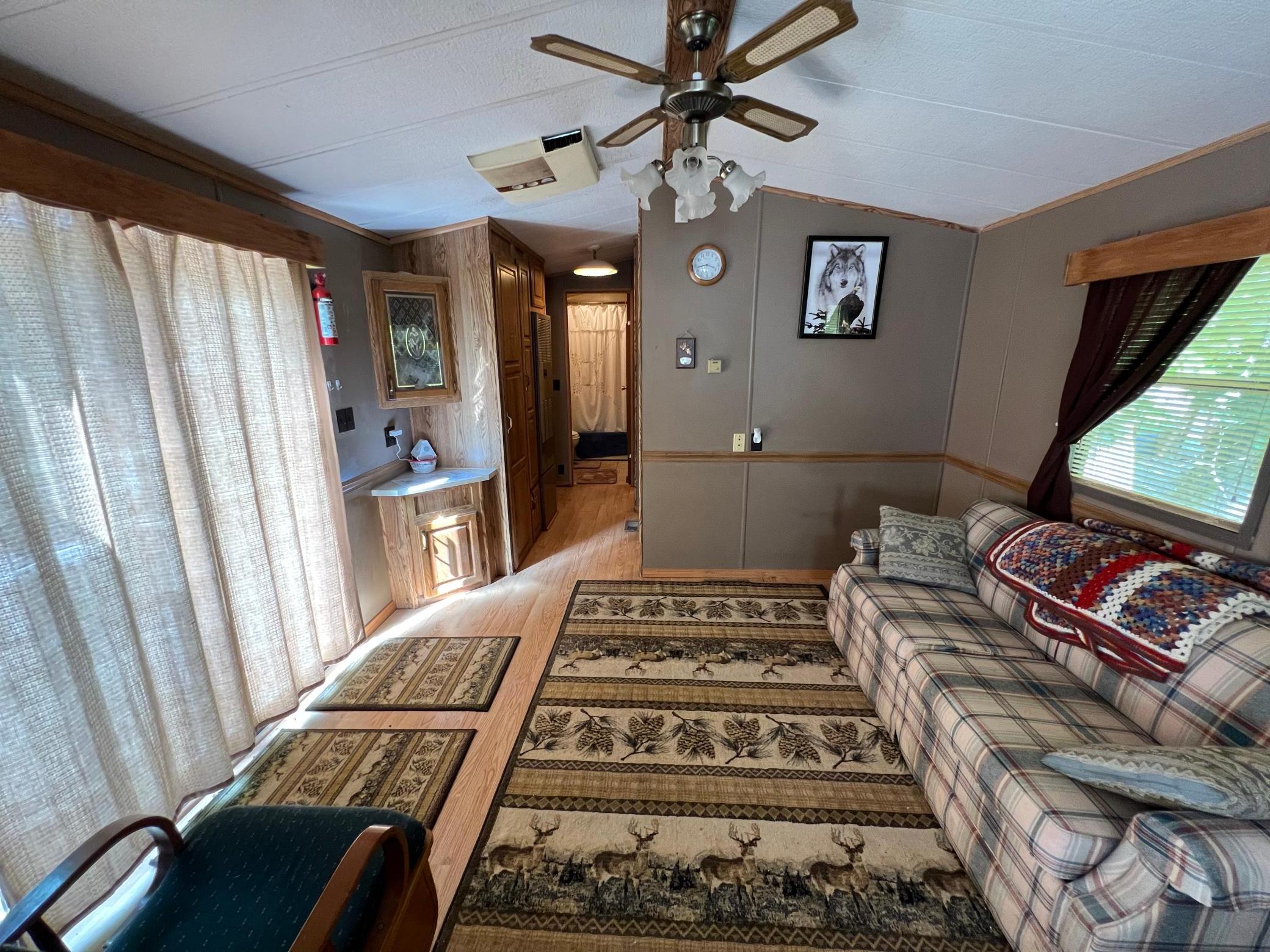 One more view of the living room.
