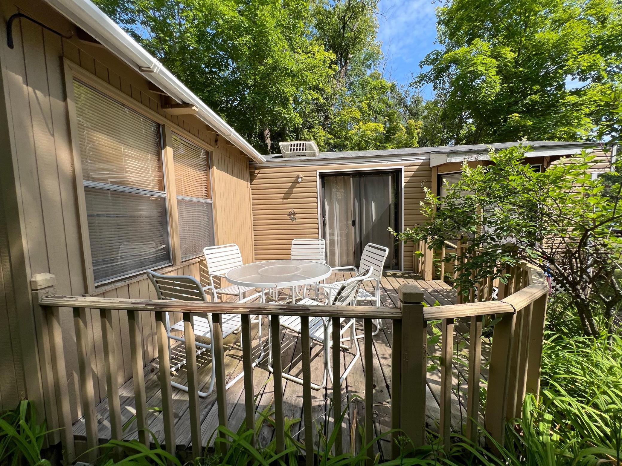 A look at the deck.