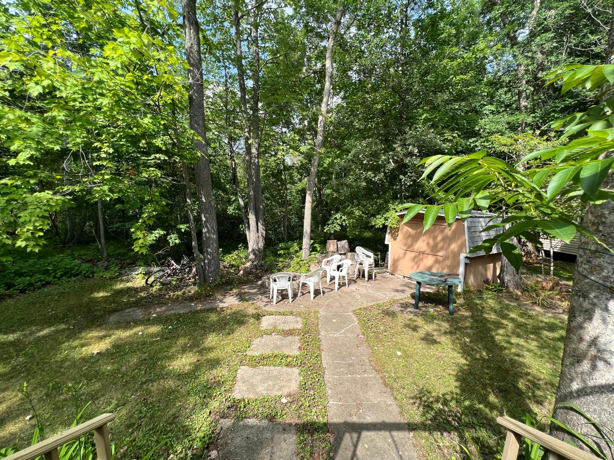 One more view of the backside of the lot.