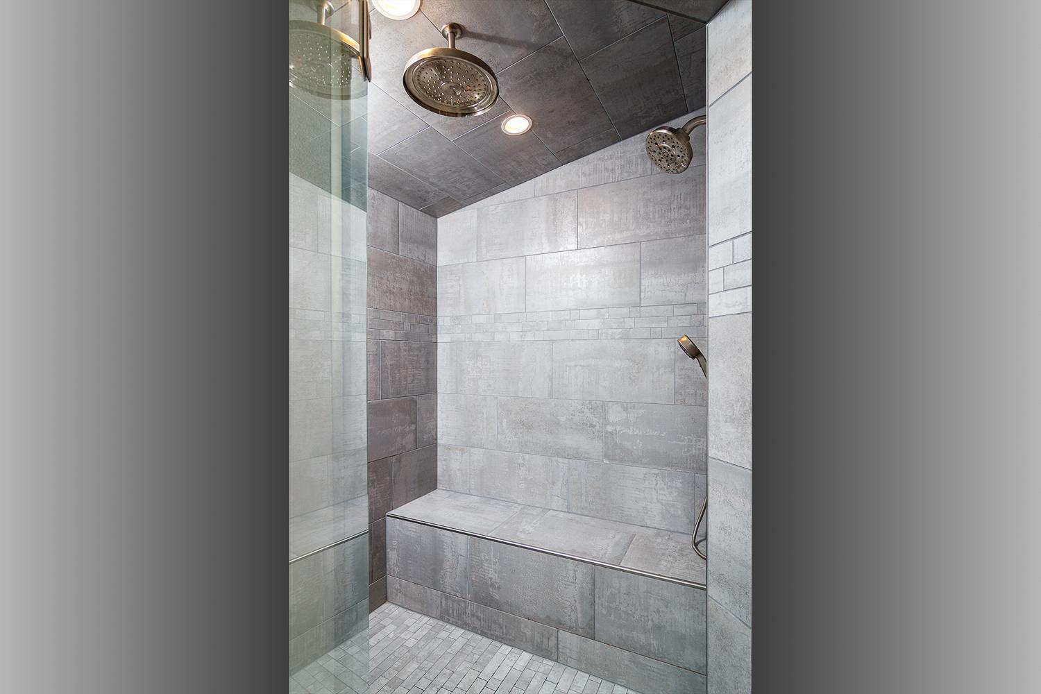 Primary ensuite steam shower