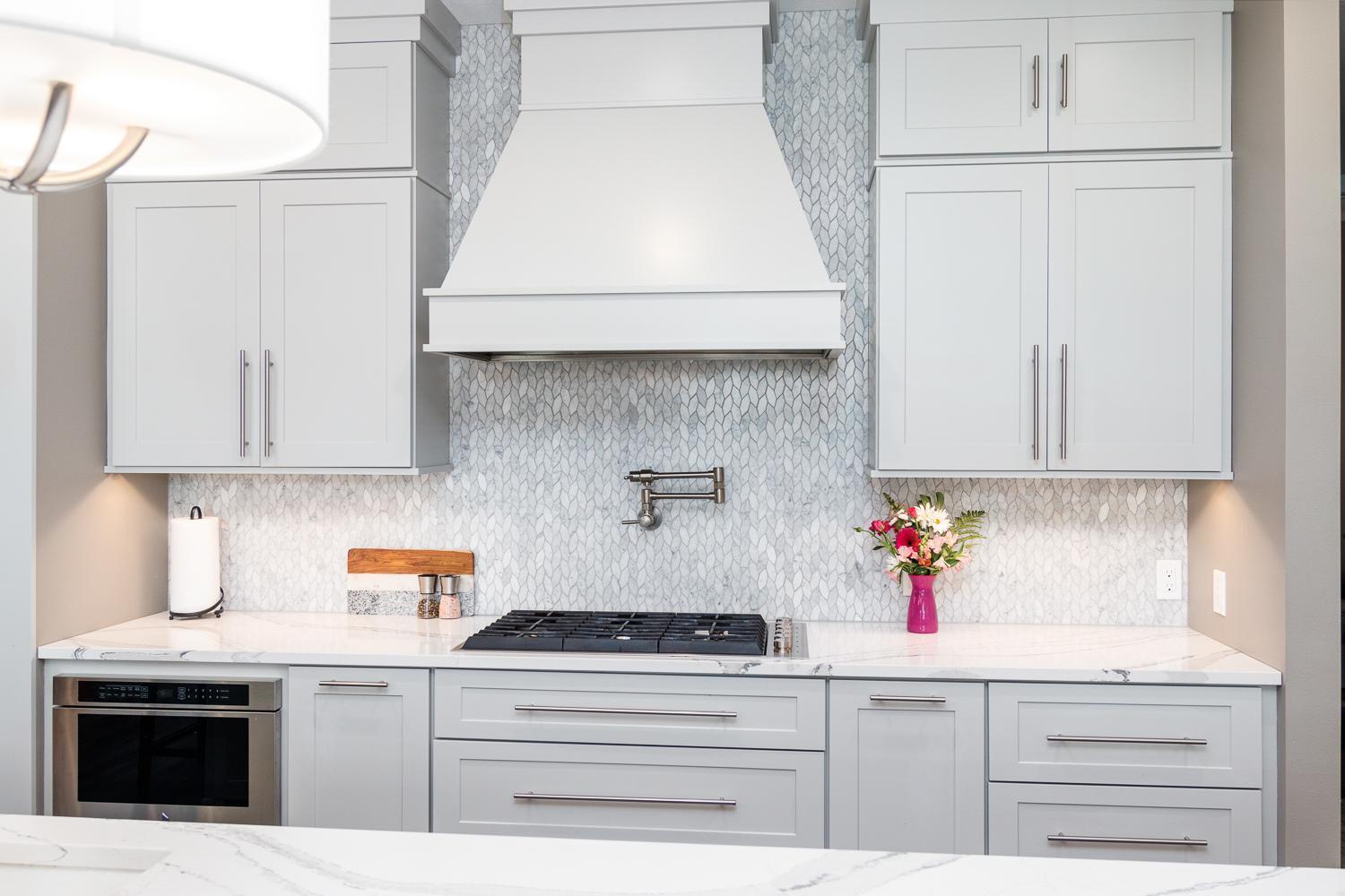 Custom built cabinets