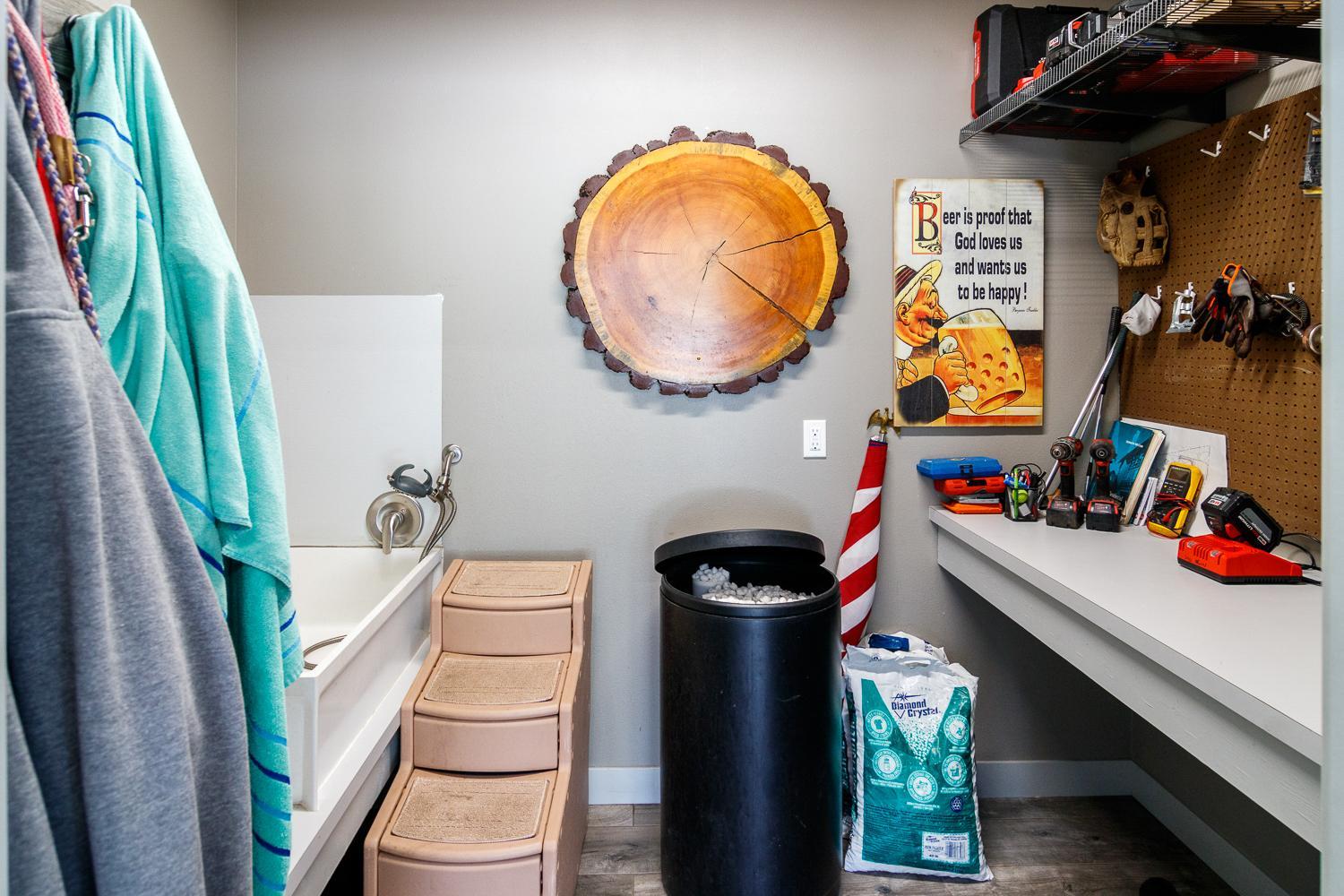 Dog Bath, Fish Cleaning Station