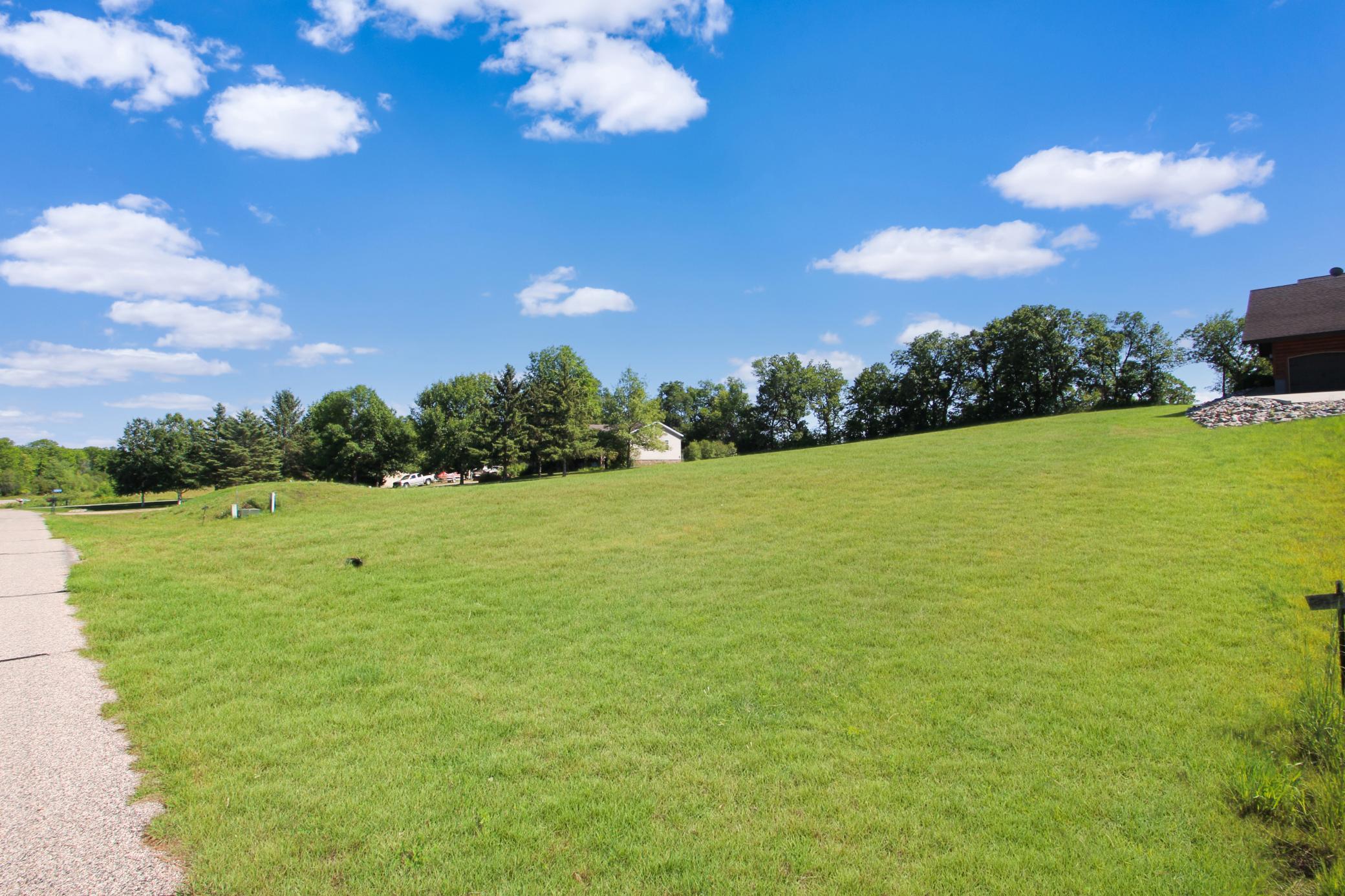 Land view from road