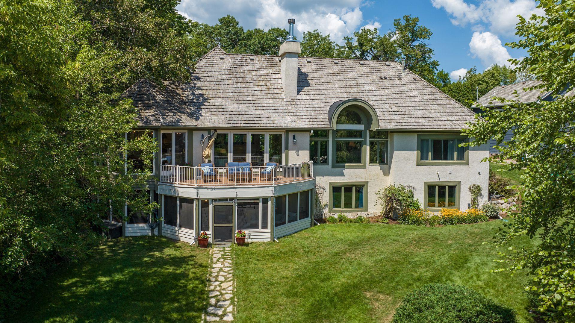 view of home from Gideon's Bay