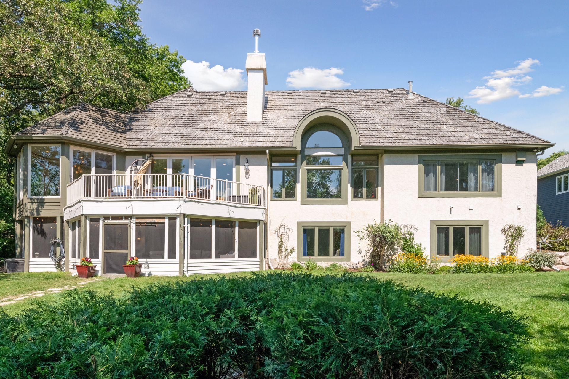 view of home from fire place