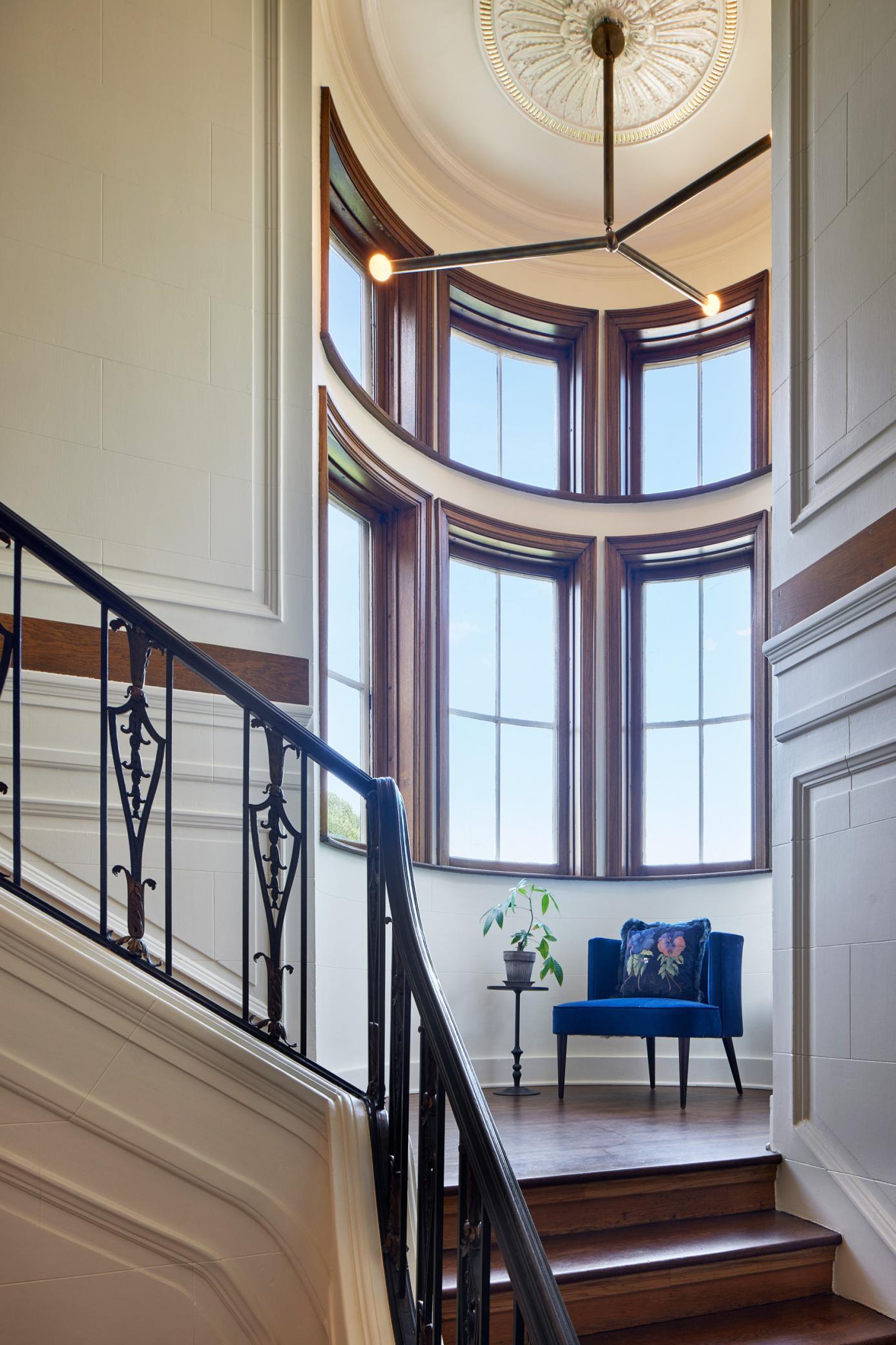 Dramatic Interior of the Tower