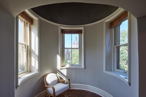 3rd Floor BR Suite with AMAZING VIEWS from the Tower Alcove