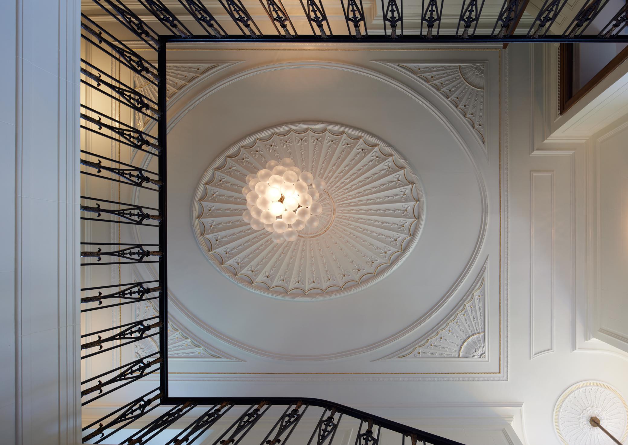 Soaring Carved Plaster Ceilings