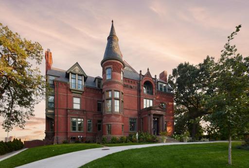 Photo for 266 Summit Avenue, Saint Paul, MN 55102 - listing #6414503 Built of pressed Red Brick with Stone Detailng