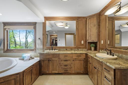 Exquisite custom woodwork and built ins through out the home!