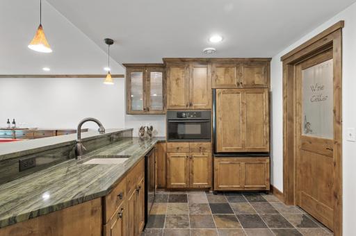 Fabulous wet bar that will be great for entertaining!