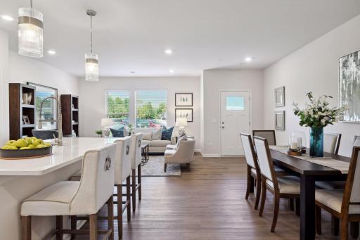 selections differ in actual home