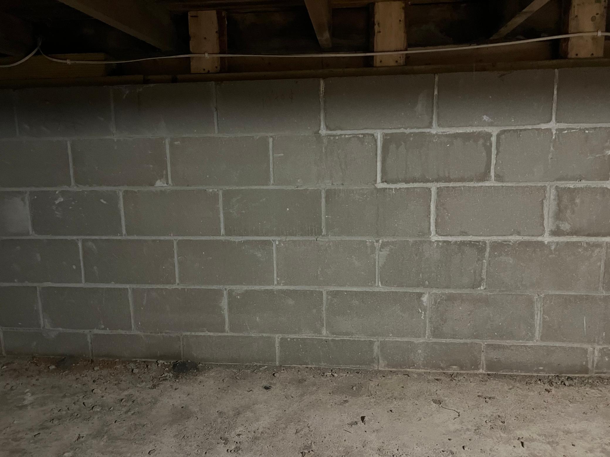20 New Concrete block foundation and floor..JPG
