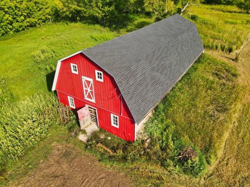 New roof on the barn May 2022