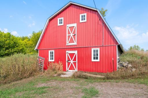 New roof on the barn May 2022
