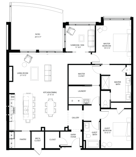 1 Hill Farm Road, 104, Saint Paul, MN 55127