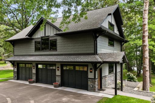 30x40 detached garage with living quarters above.