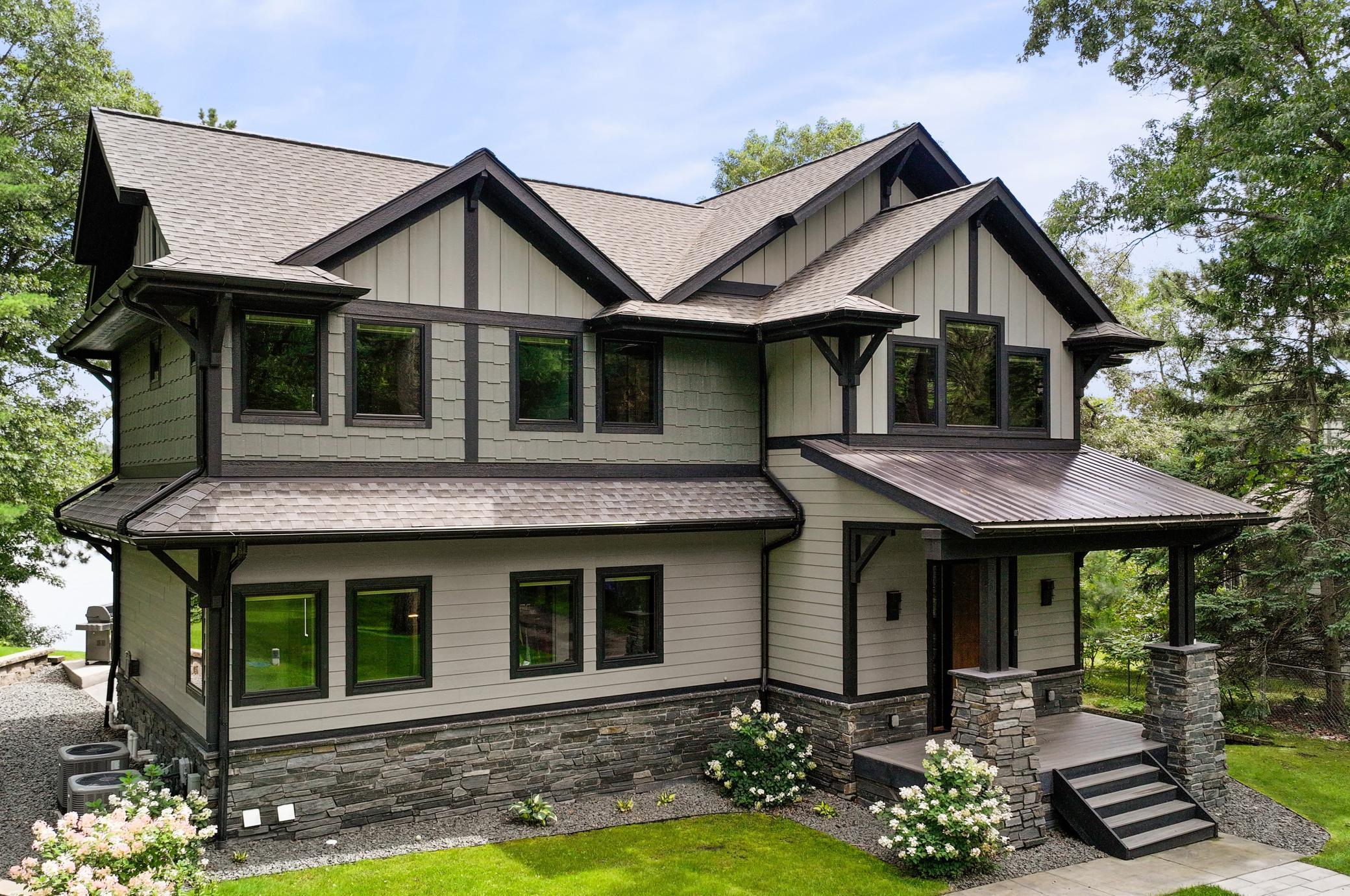 Beautiful architectural design around this entire house!