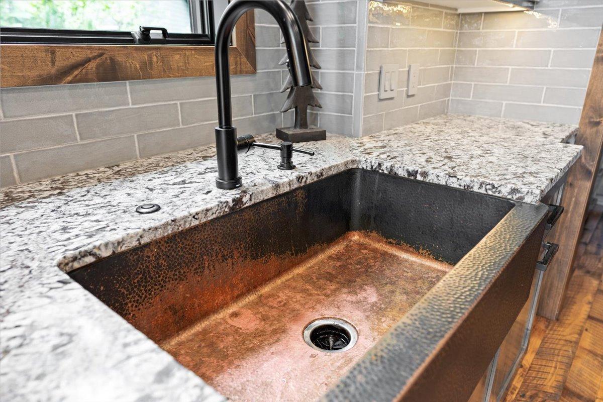 Large Copper Farmhouse sink
