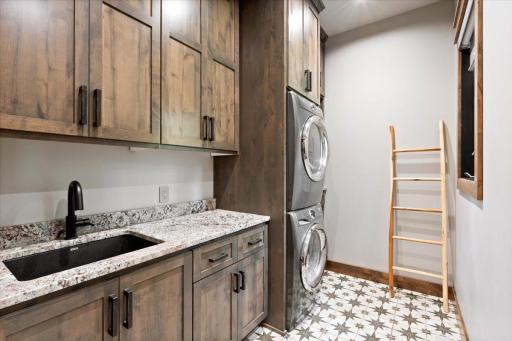 Laundry Room on the main level.