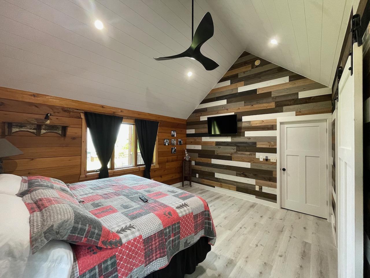 Primary Bedroom with Accent Wall