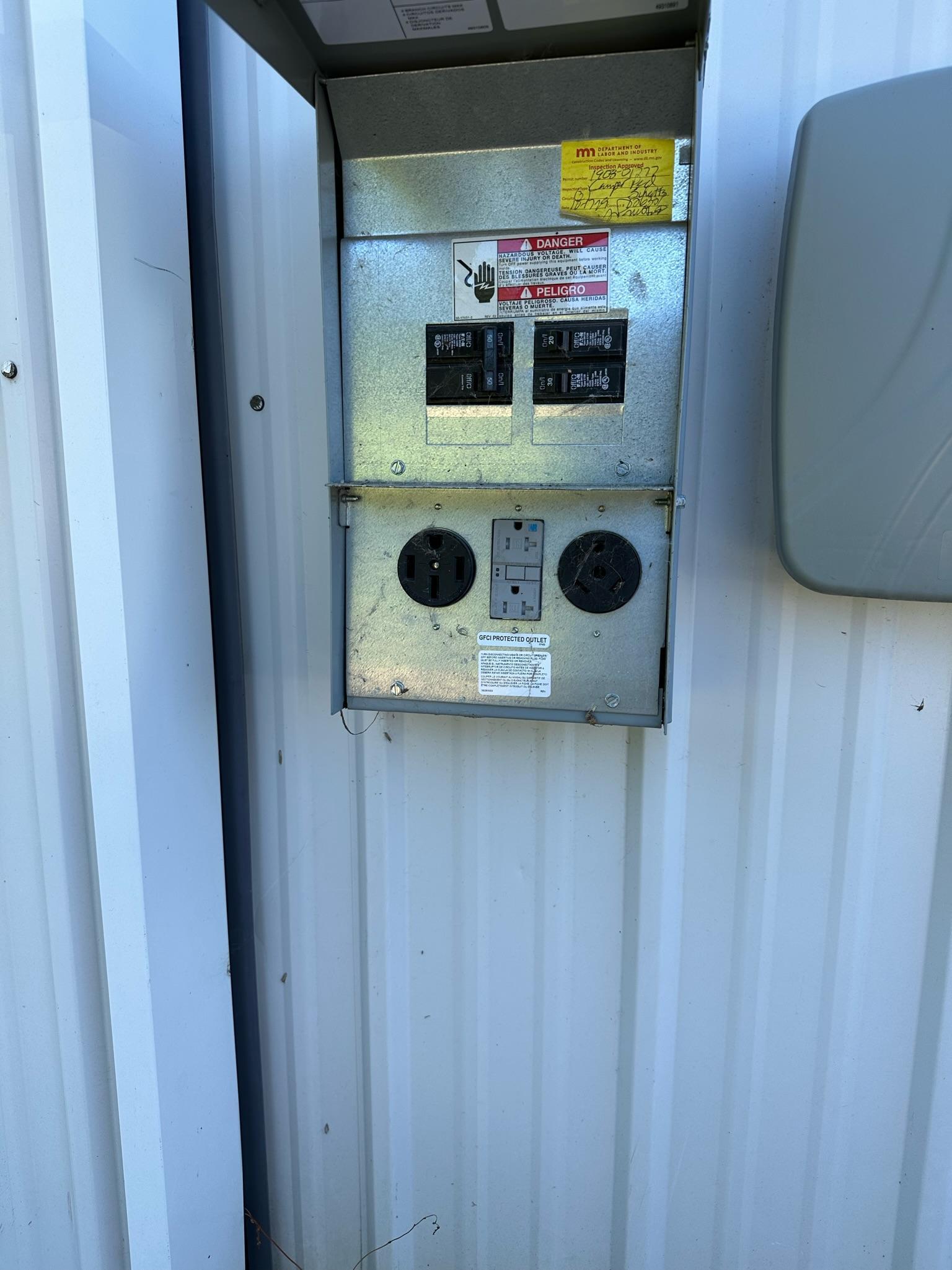 RV hook ups