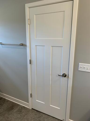 3 panel flat interior door style