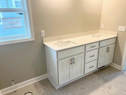 Primary bathroom vanity. 8.11.23