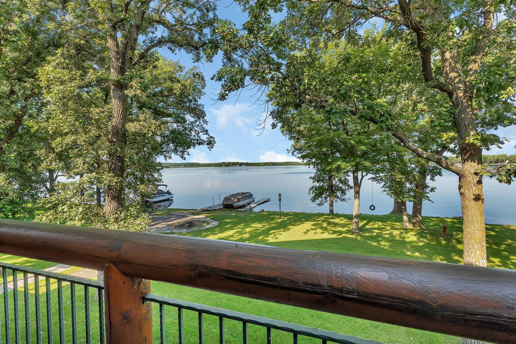 Step out every morning after a peaceful nights rest and enjoy this amazing view.