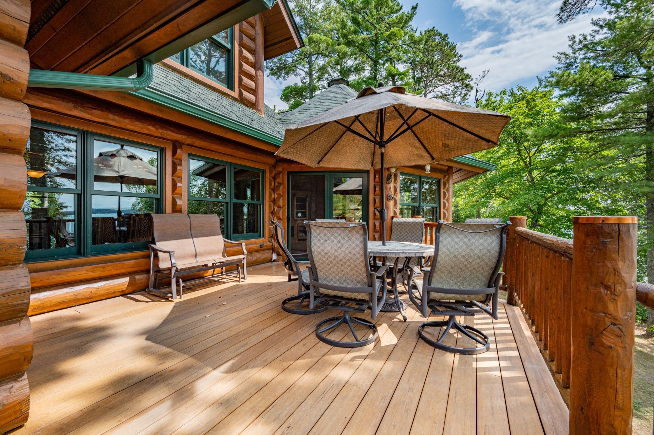 Deck off of Movie Room