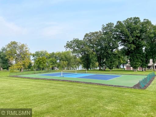 If you haven't already learned the game of pickle ball, now is the time! The court is regulation size, built in 2021.