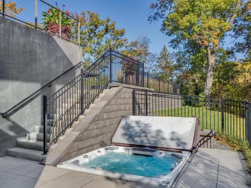 High end hot tub.