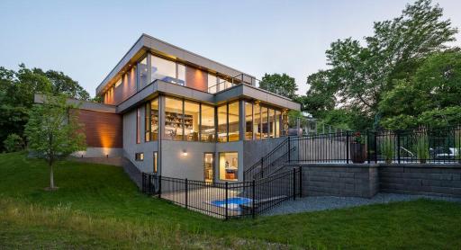H Triple pane glass and no maintenance siding