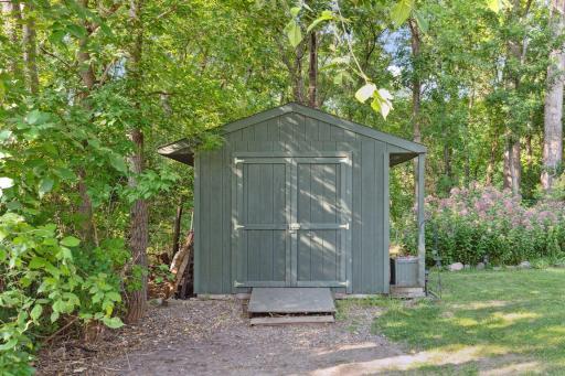 Photo for 899 Millwood Avenue, Roseville, MN 55113 - Listing #6423463 A garden shed large enough of all your lawn equipment.