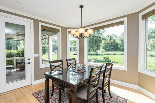 Eat-In Kitchen with Abundant Natural Light.