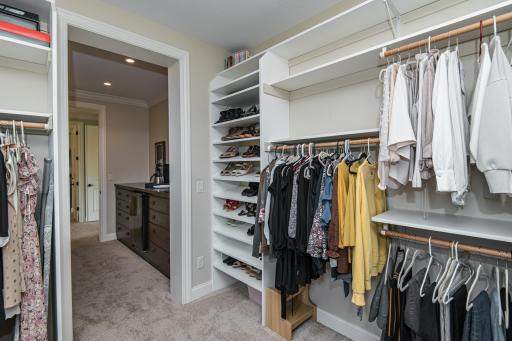 Master Bedroom Beverage Station leading to Closet