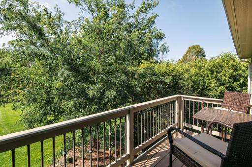 Private Veranda Overlooking Prairie Perenials
