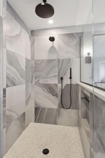 Primary walk in shower