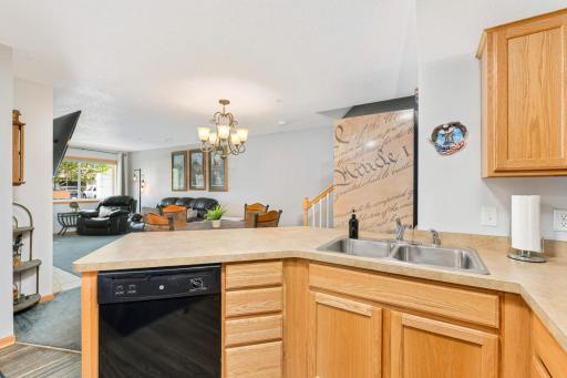 Photo for 16350 Elm Creek Lane, Lakeville, MN 55044 - Listing #6425226 Main level - Kitchen looking toward family room