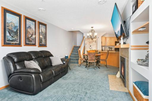 Photo for 16350 Elm Creek Lane, Lakeville, MN 55044 - Listing #6425226 Main level - Family room (flames in fireplace are simulated)