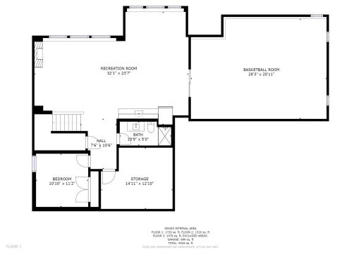 Previous Build Home - Similar Floor Plan To This Home Lower Level