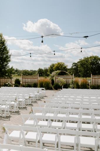 Patio ceremony