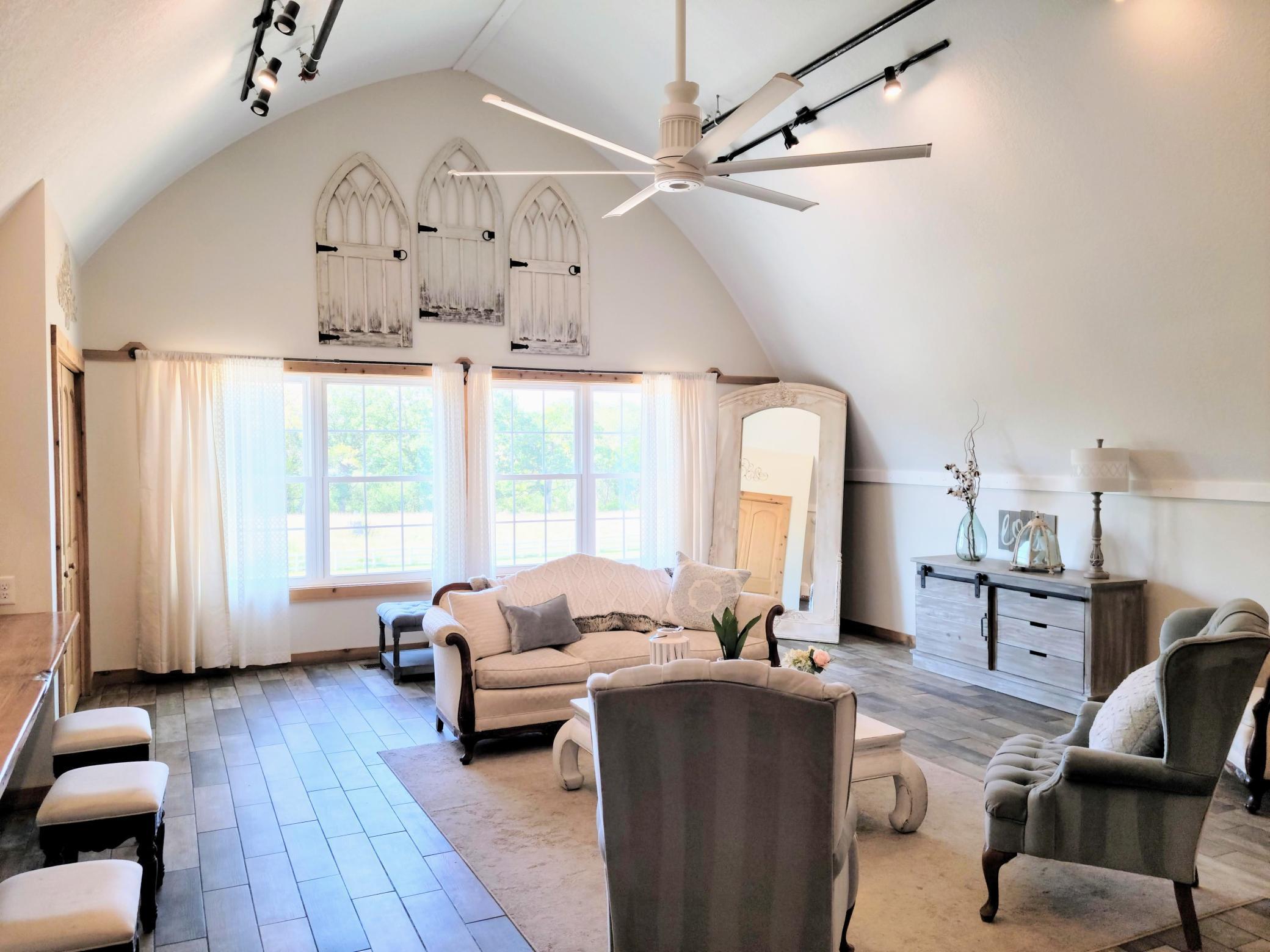 Beautiful bright bridal suite