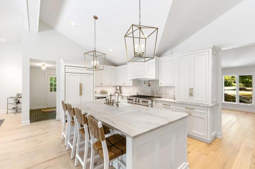 Miele, Subzero, Cafe range, Kohler sink and more...
