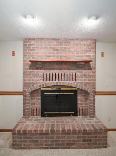 Wood Burning Fireplace