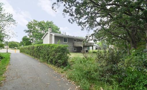 View from walking path